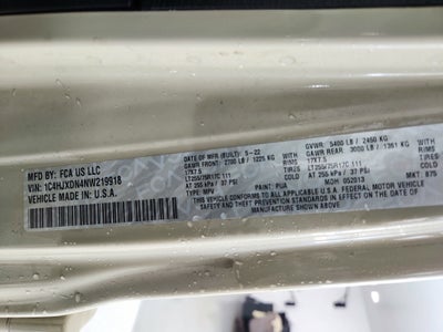 2022 Jeep Wrangler Willys 4x4