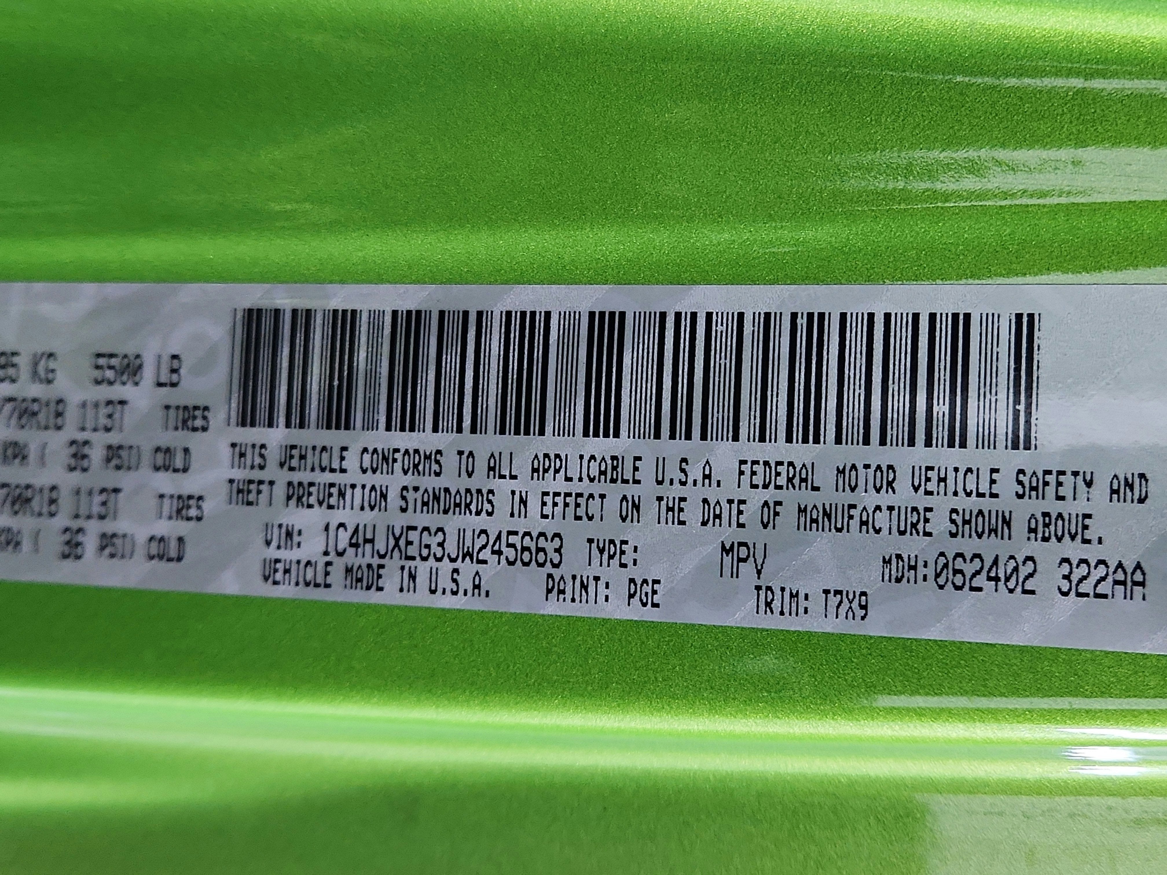 2018 Jeep Wrangler Sahara 4x4