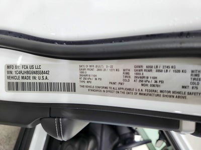 2022 Jeep Grand Cherokee Limited 4x4