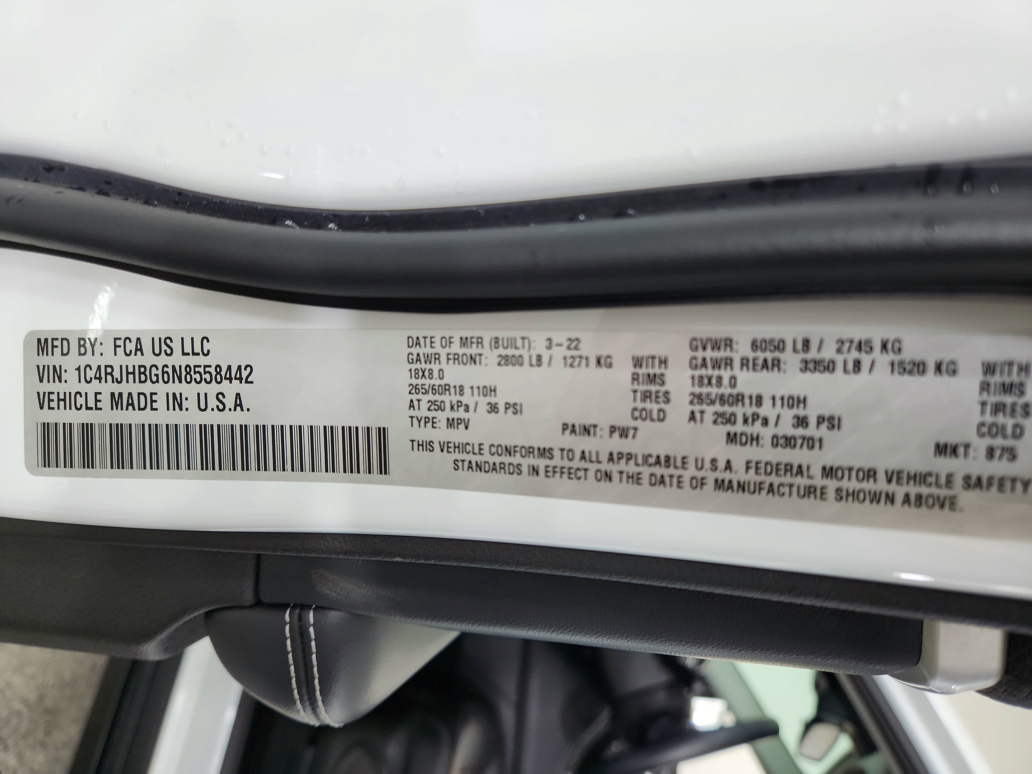 2022 Jeep Grand Cherokee Limited 4x4