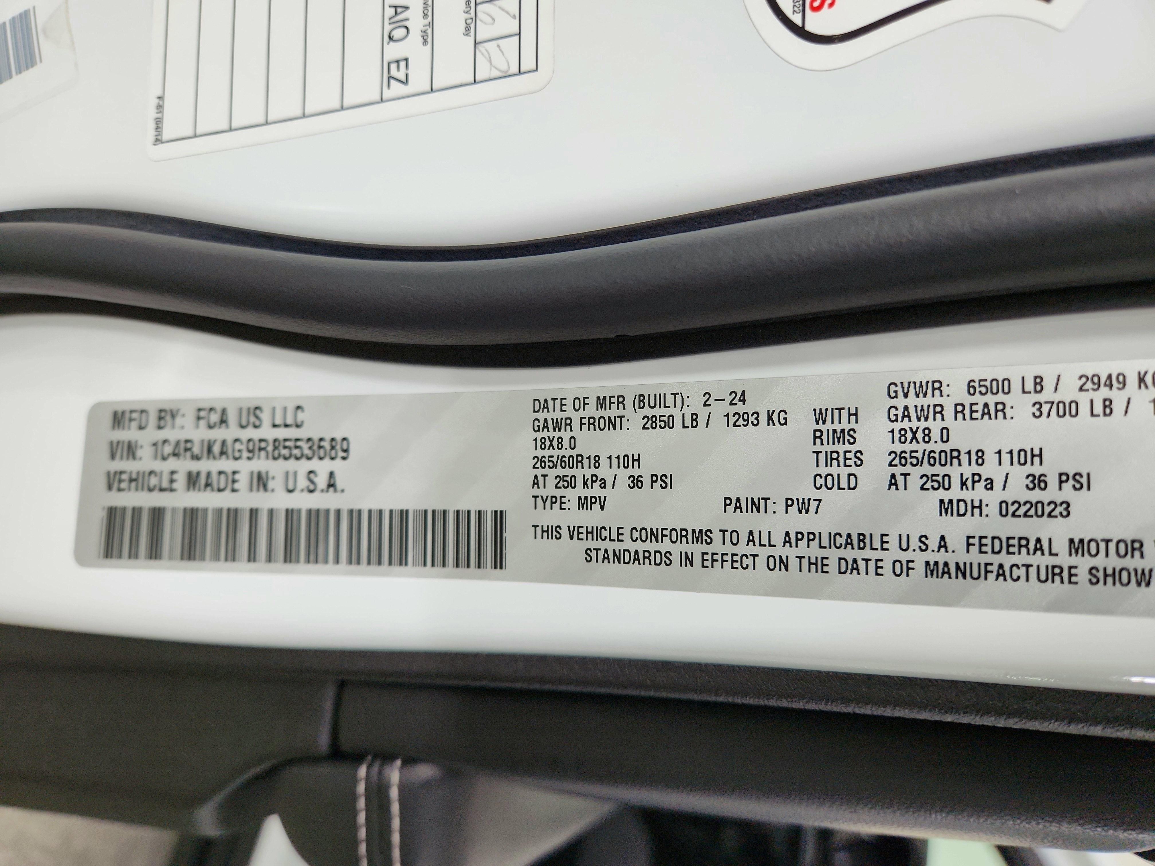 2024 Jeep Grand Cherokee L Altitude 4x4