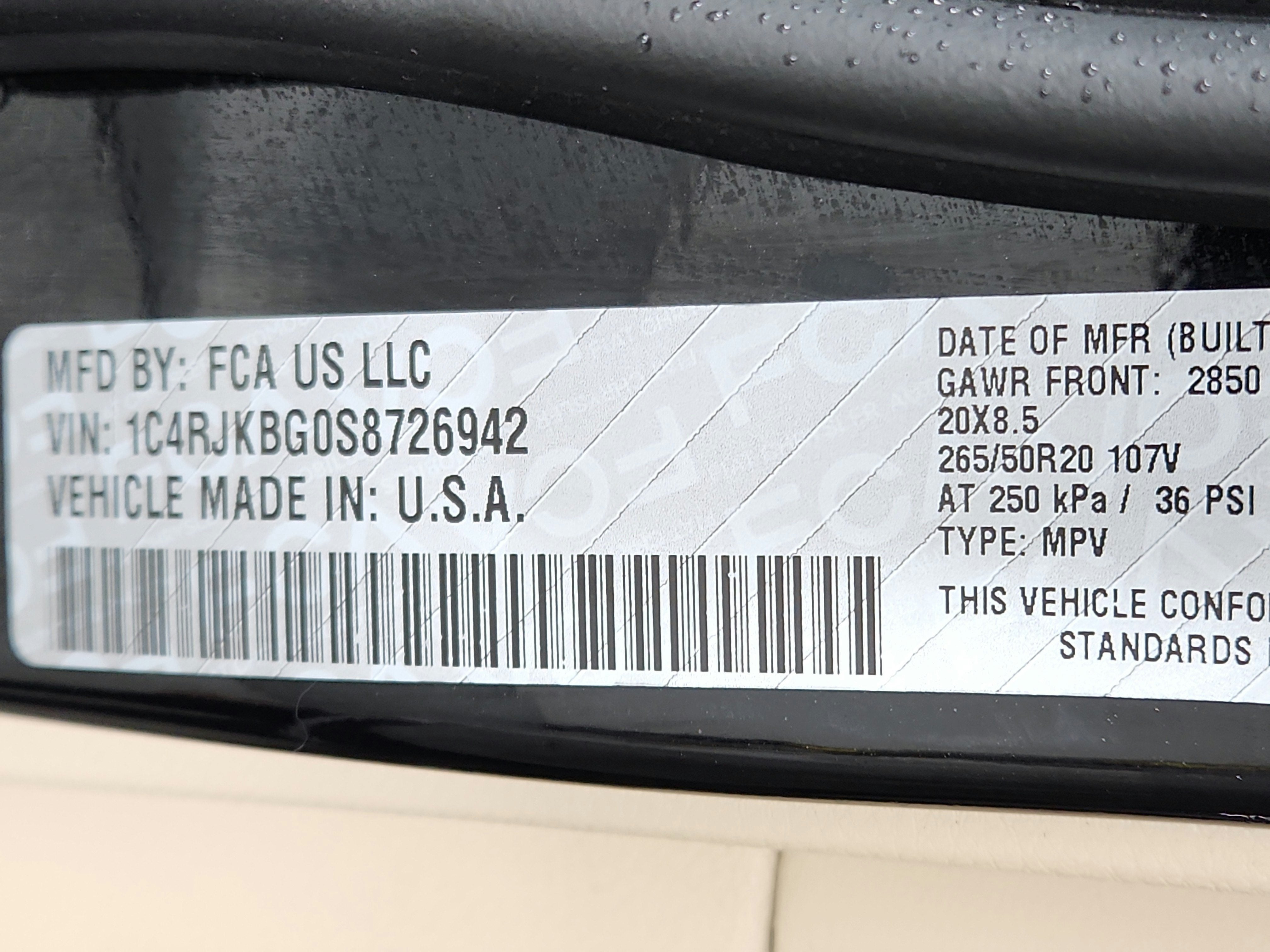 2025 Jeep Grand Cherokee L Limited 4x4