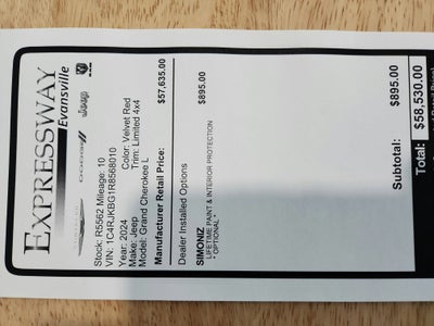 2024 Jeep Grand Cherokee L Limited 4x4