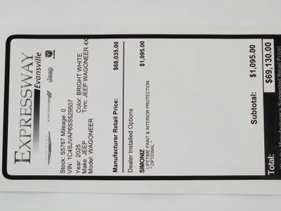 2025 Jeep Wagoneer 4x4