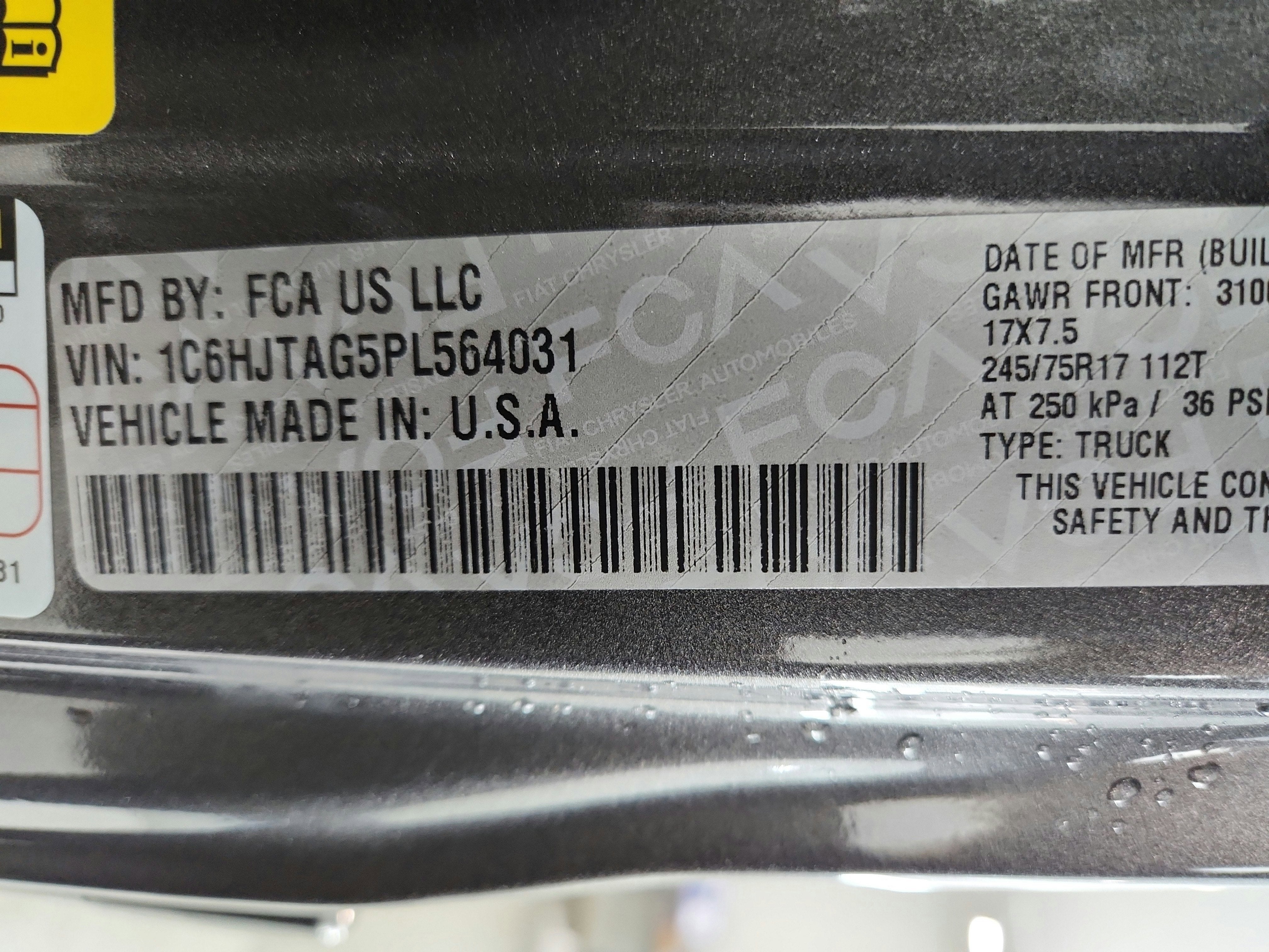 2023 Jeep Gladiator Sport S 4x4