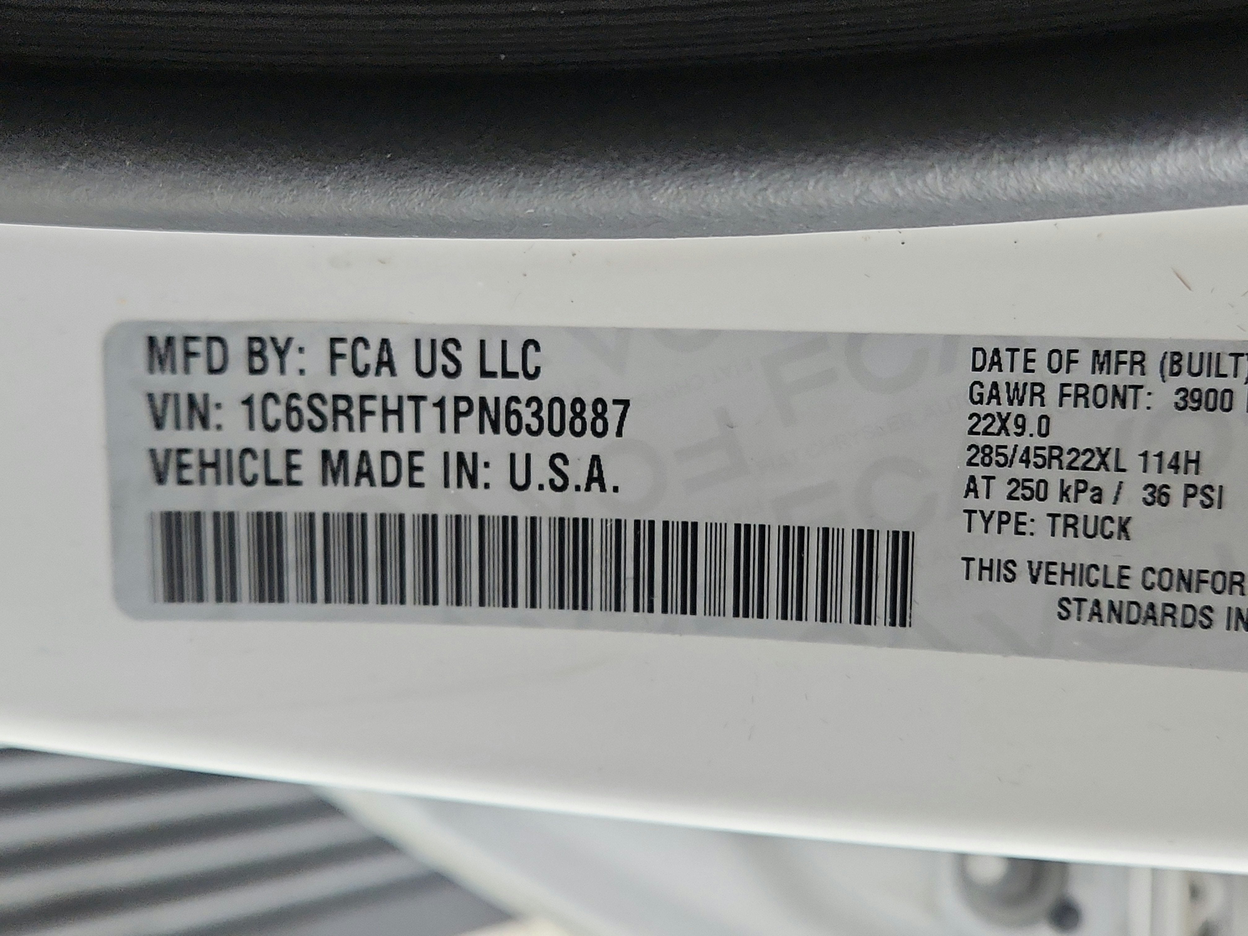 2023 RAM 1500 Limited Crew Cab 4x4 5'7' Box