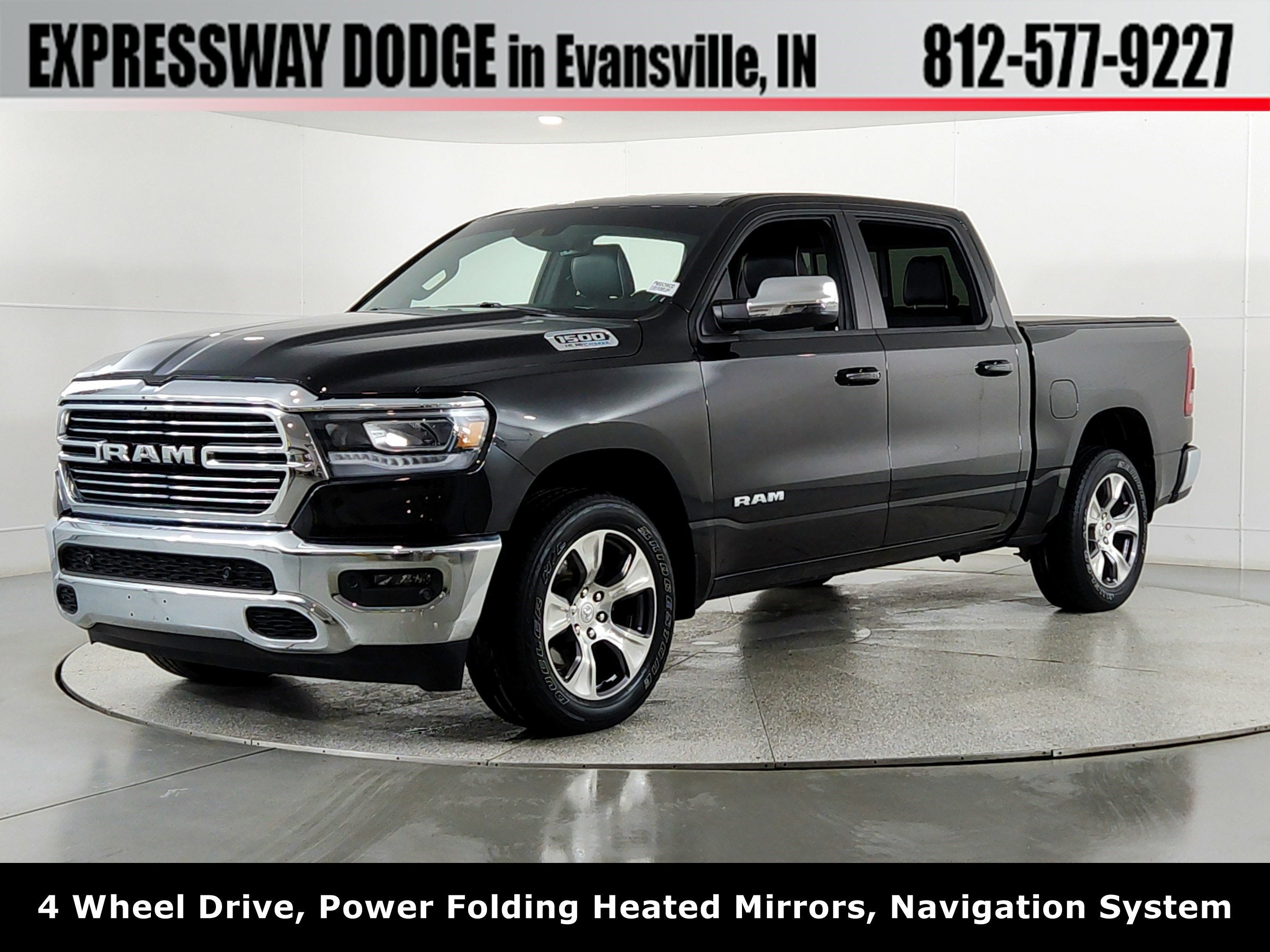 2023 RAM 1500 Laramie Crew Cab 4x4 5'7' Box