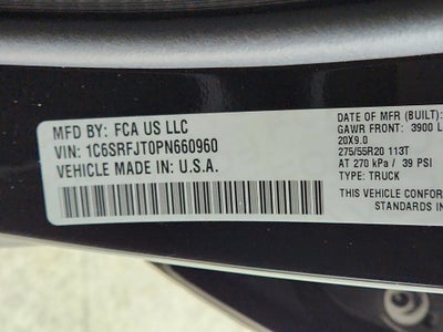 2023 RAM 1500 Laramie Crew Cab 4x4 5'7' Box