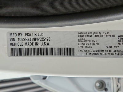 2023 RAM 1500 Laramie Crew Cab 4x4 5'7' Box