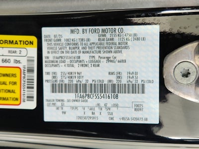 2025 Ford Mustang GT Fastback