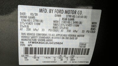 2020 Ford Explorer ST