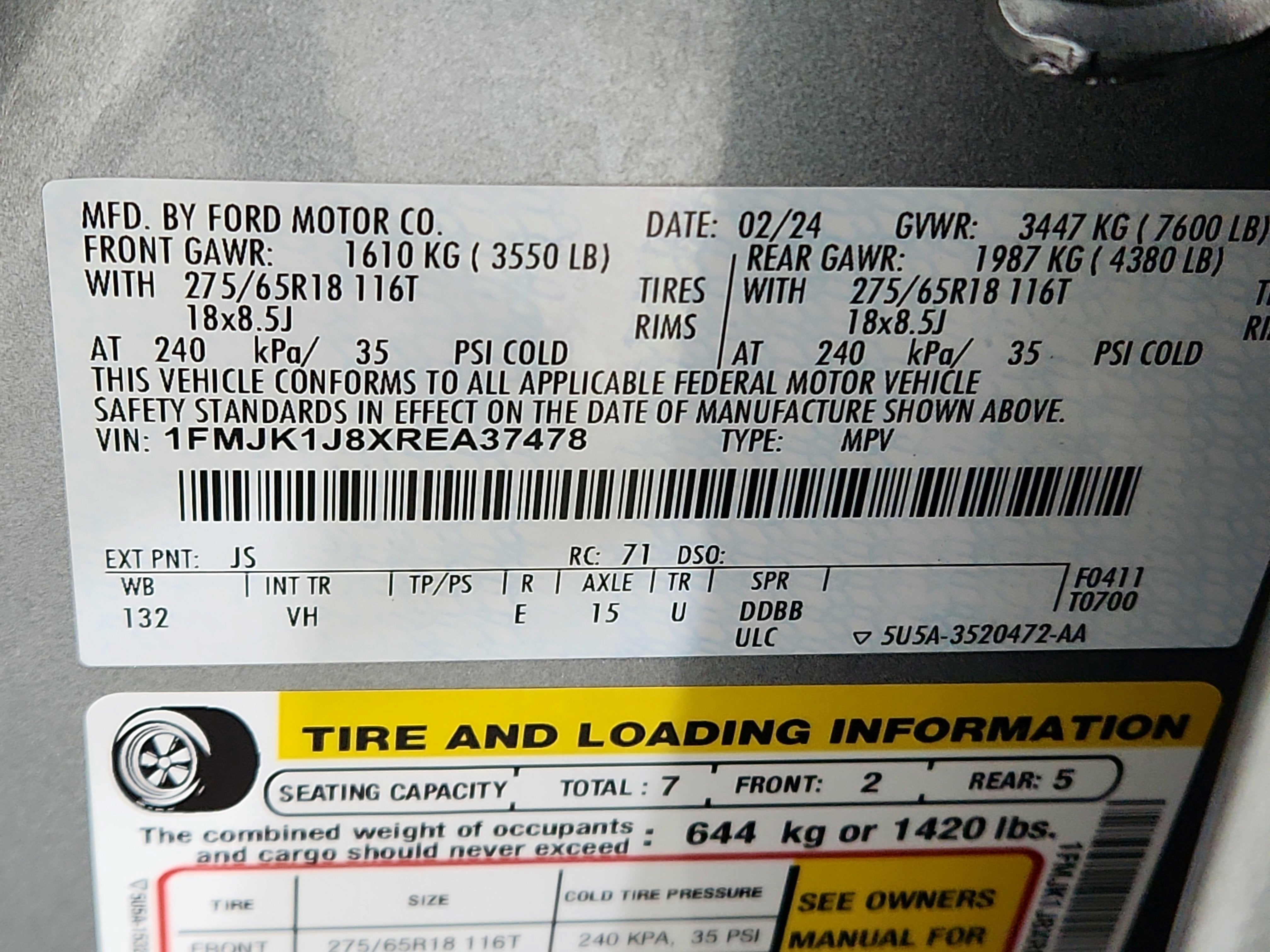 2024 Ford Expedition Max XLT MAX