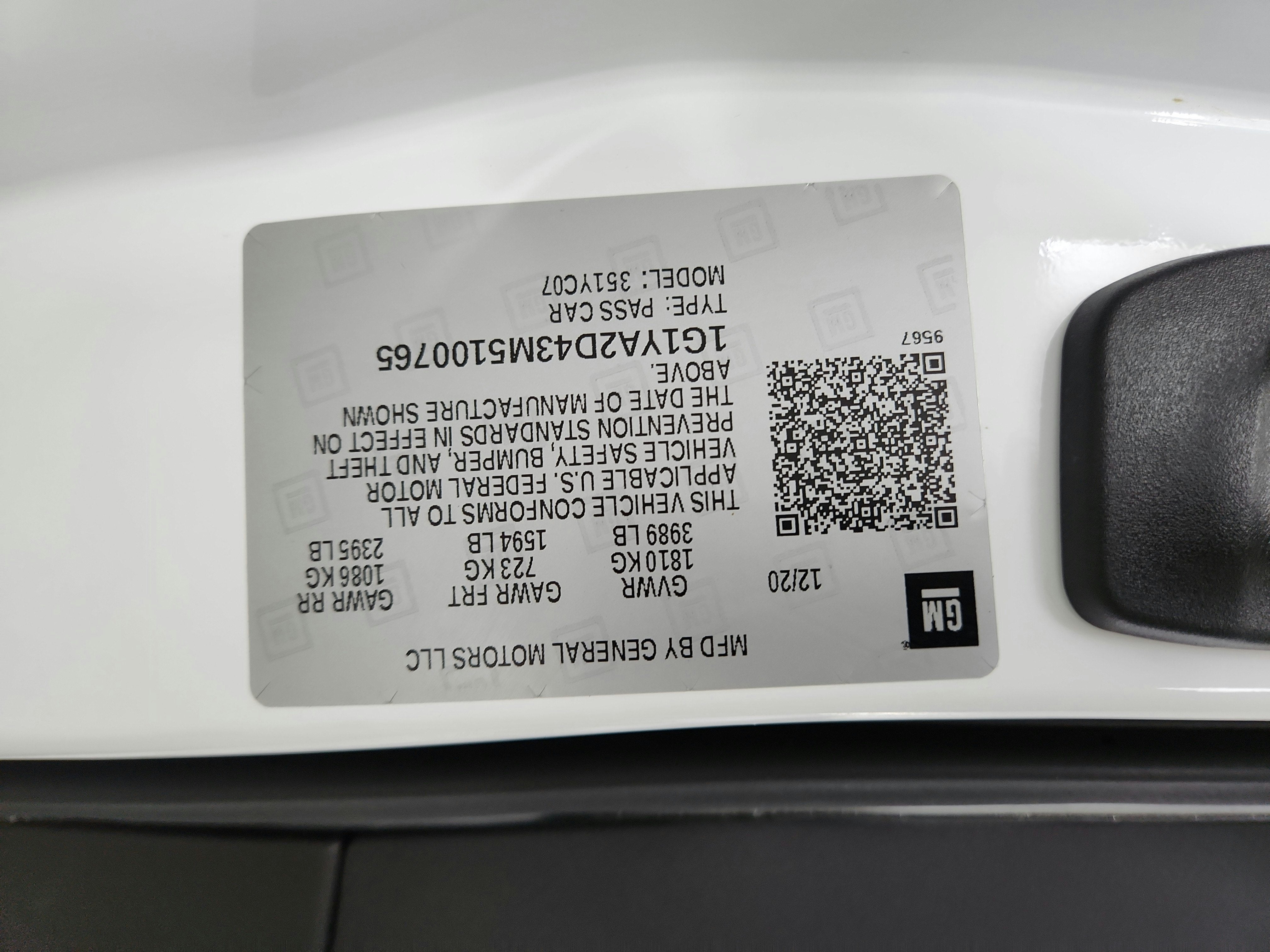 2021 Chevrolet Corvette RWD Coupe 1LT