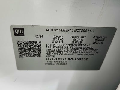 2024 Chevrolet Malibu FWD 1LT