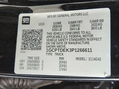 2023 Chevrolet Colorado 4WD Crew Cab Short Box Z71