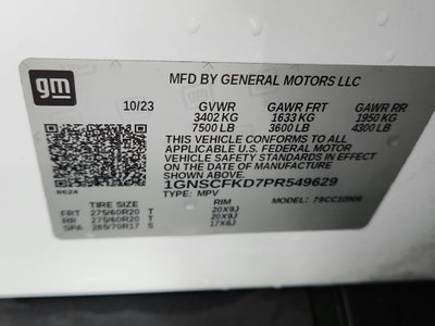 2023 Chevrolet Suburban 2WD Premier