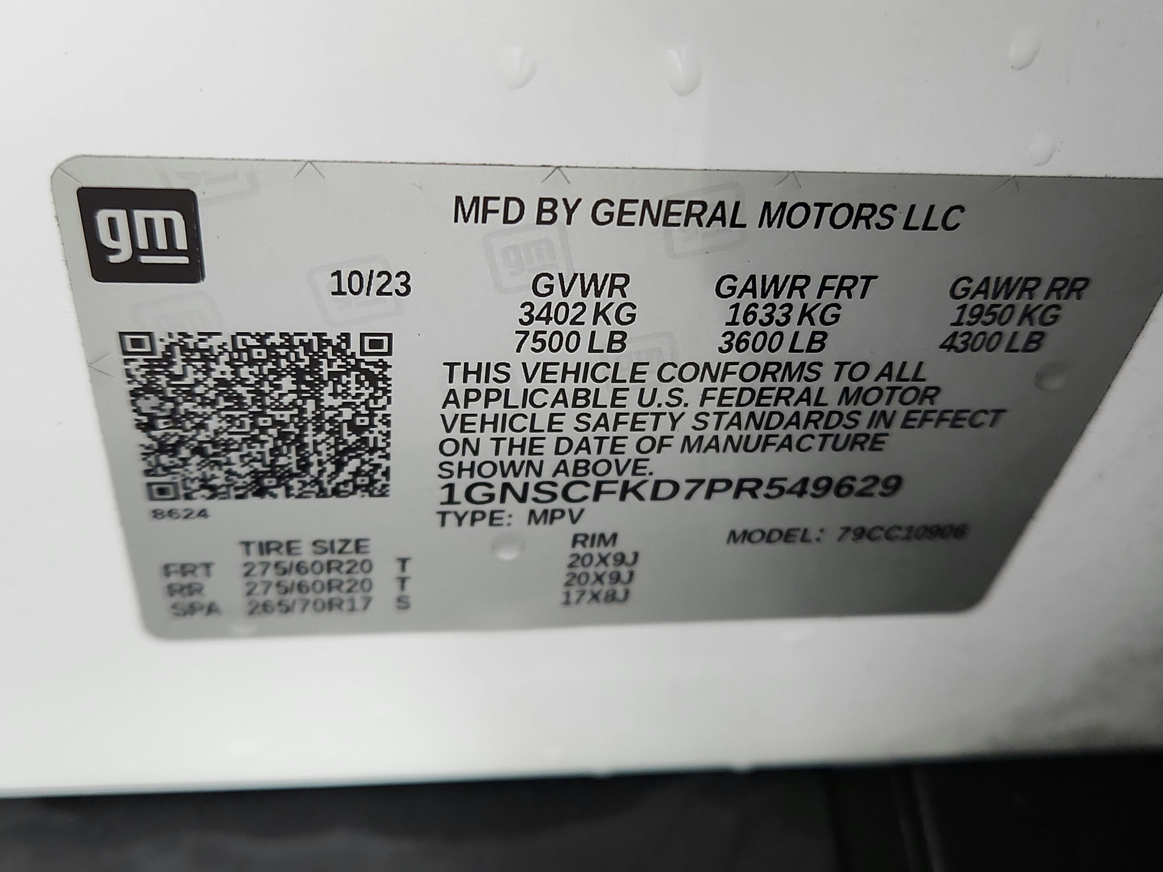 2023 Chevrolet Suburban 2WD Premier