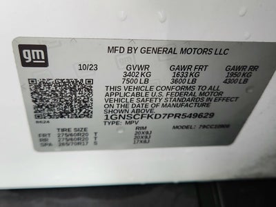 2023 Chevrolet Suburban 2WD Premier