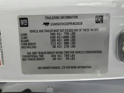 2023 Chevrolet Suburban 4WD Premier