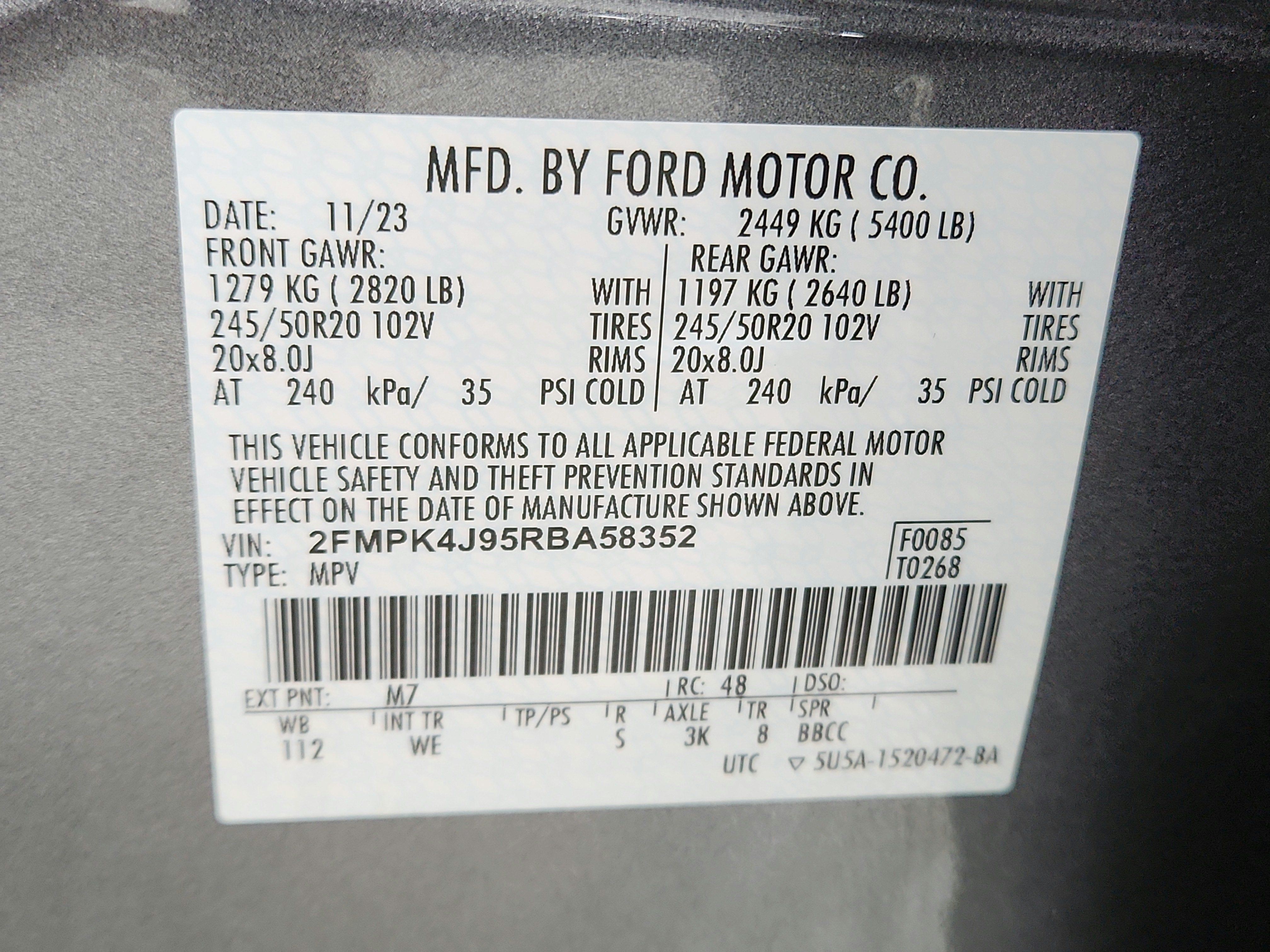 2024 Ford Edge ST-Line