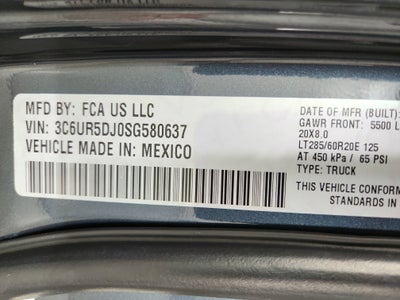 2025 RAM 2500 Big Horn Crew Cab 4x4 6'4' Box