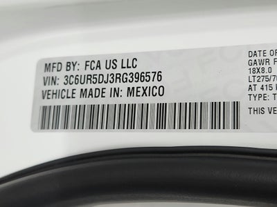 2024 RAM 2500 Big Horn Crew Cab 4x4 6'4' Box