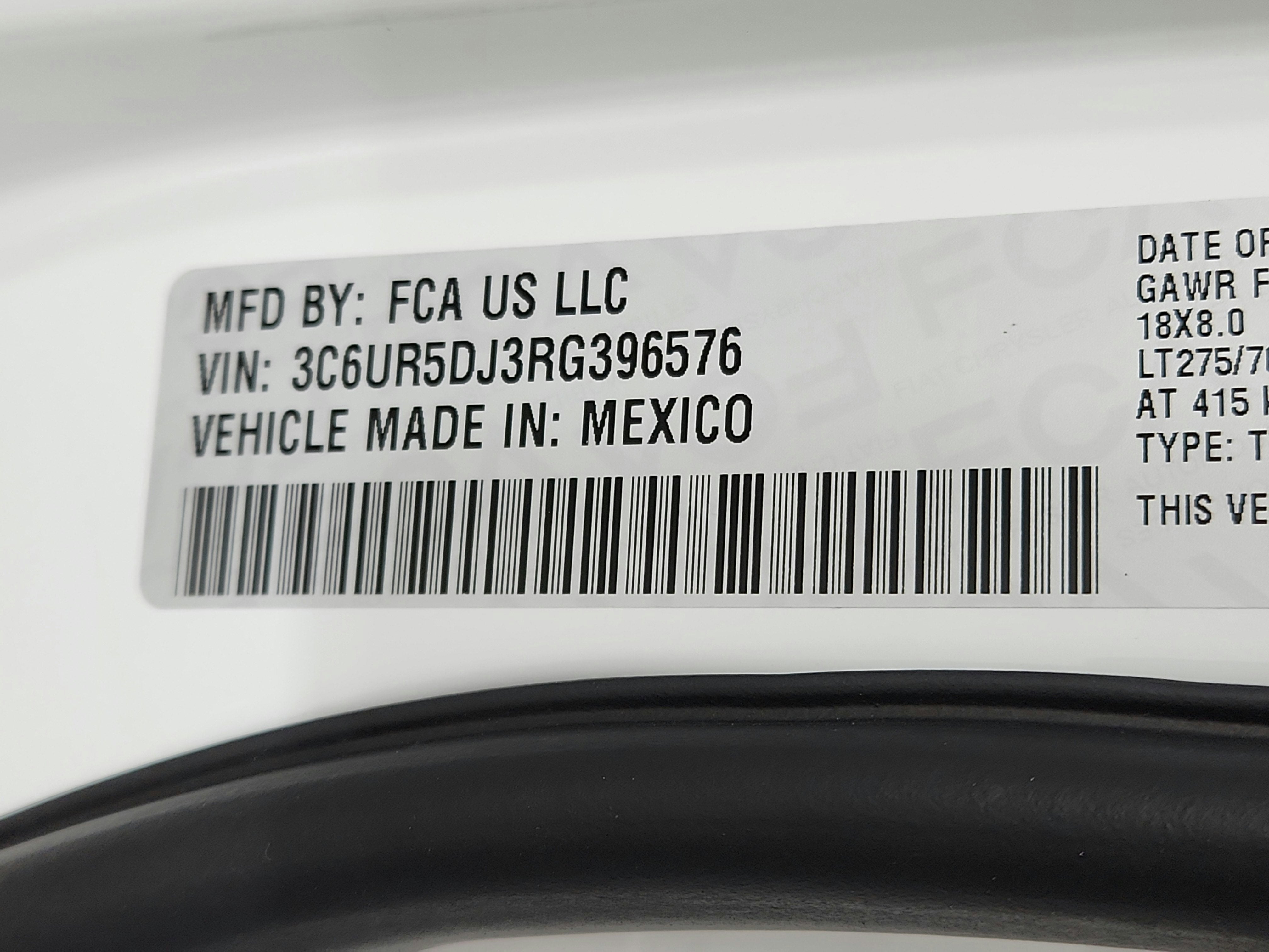 2024 RAM 2500 Big Horn Crew Cab 4x4 6'4' Box