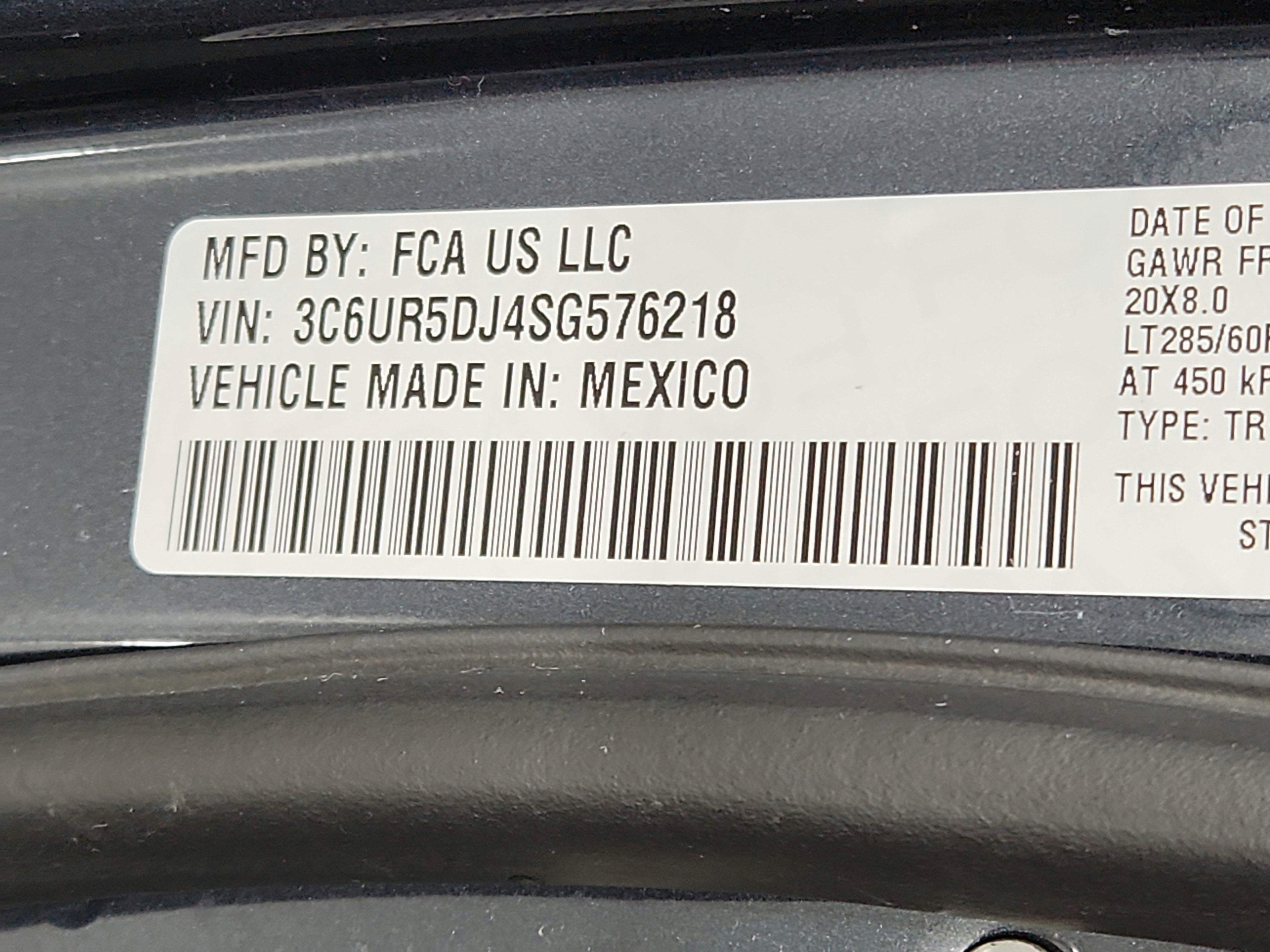 2025 RAM 2500 Big Horn Crew Cab 4x4 6'4' Box