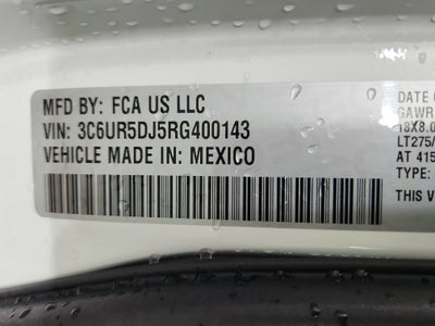 2024 RAM 2500 Big Horn Crew Cab 4x4 6'4' Box