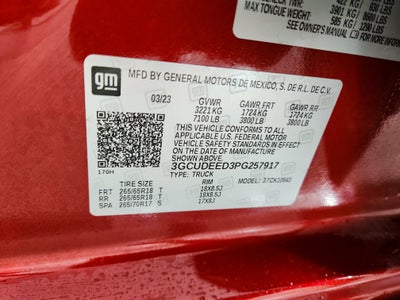 2023 Chevrolet Silverado 1500 4WD Crew Cab Short Bed RST