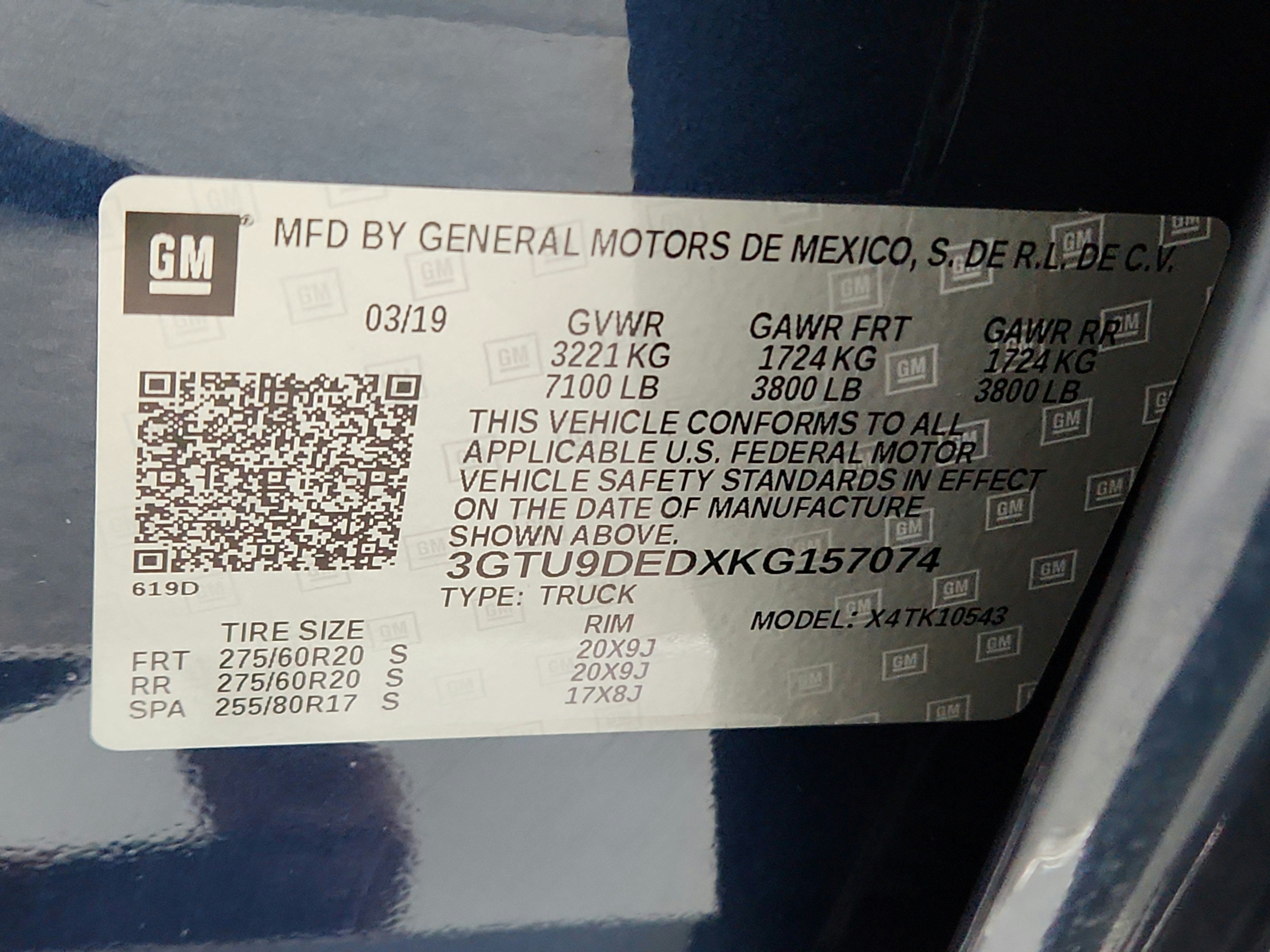 2019 GMC Sierra 1500 SLT
