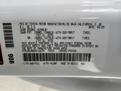 2025 Toyota Tacoma 4WD SR5