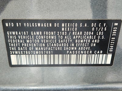 2025 Volkswagen Jetta 1.5T S