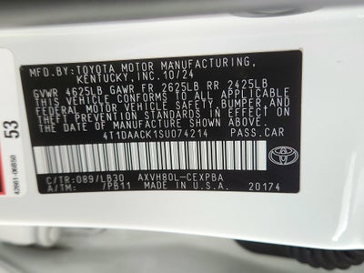 2025 Toyota Camry XSE
