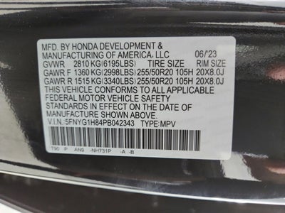 2023 Honda Pilot AWD Elite