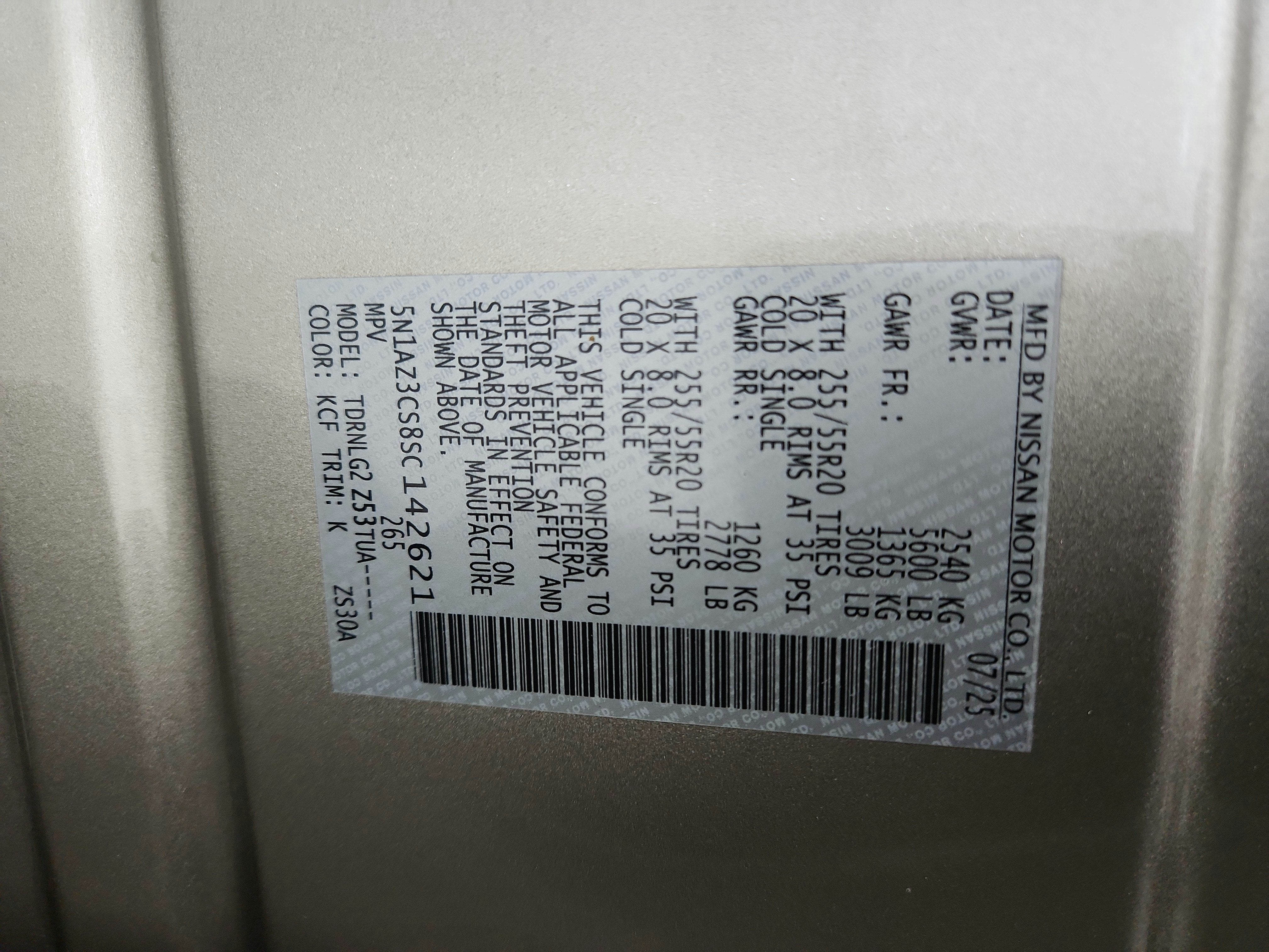 2025 Nissan Murano SL