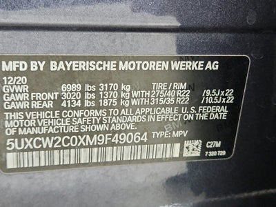 2021 BMW X7 xDrive40i