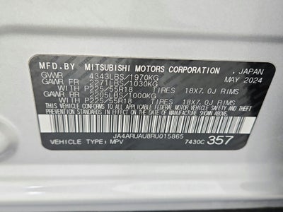 2024 Mitsubishi Outlander Sport Base