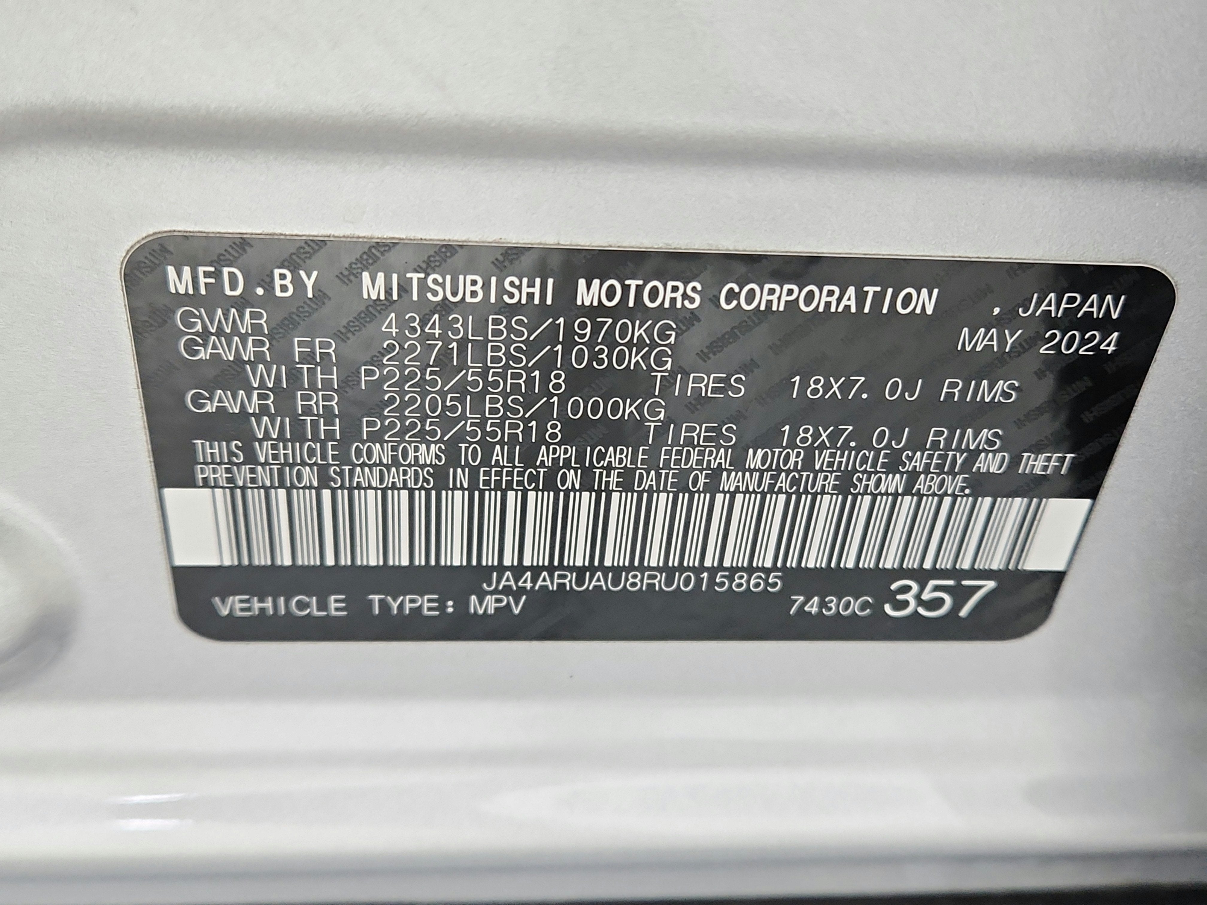 2024 Mitsubishi Outlander Sport Base