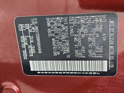 2024 Nissan Armada Platinum 4WD