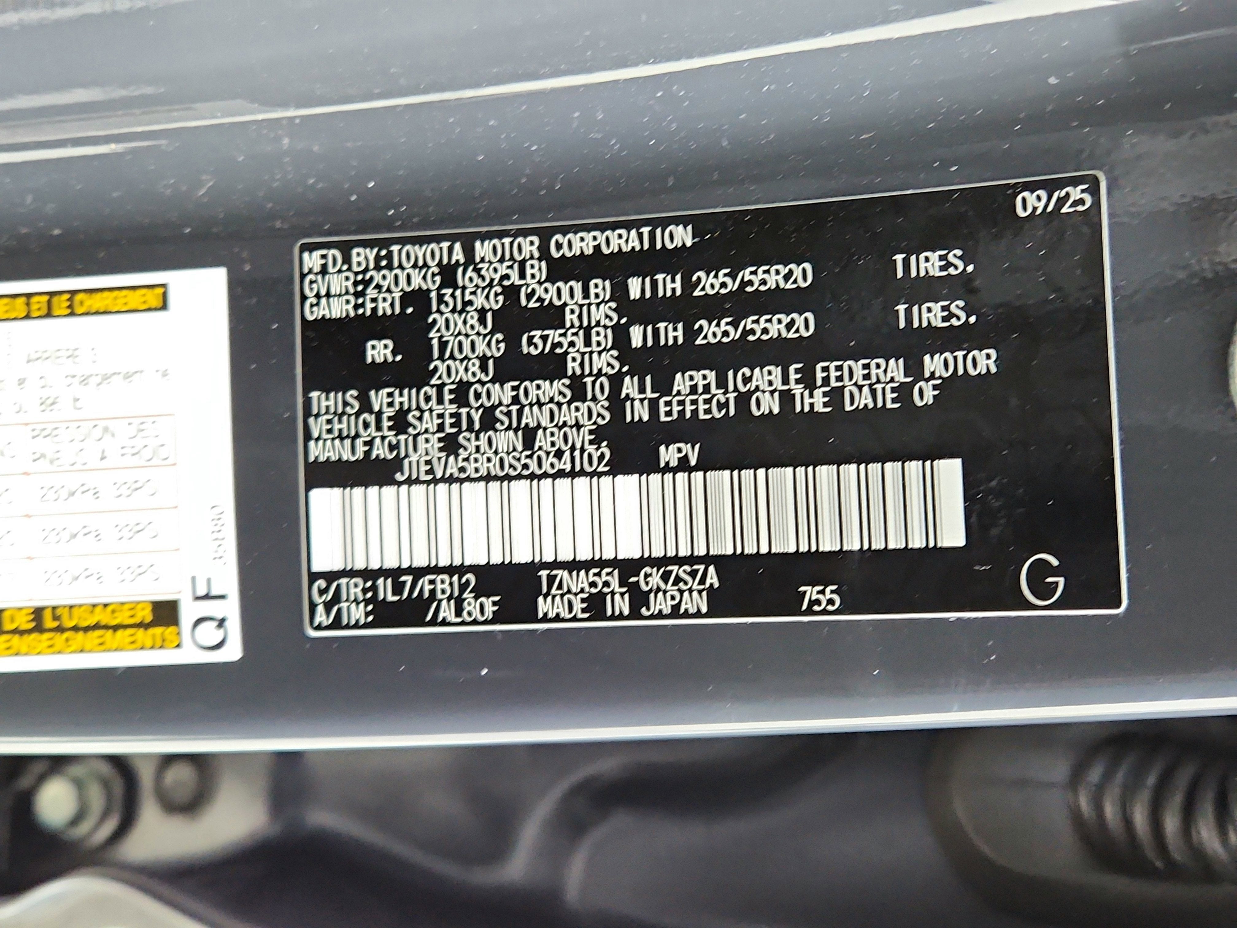 2025 Toyota 4Runner TRD Sport Premium