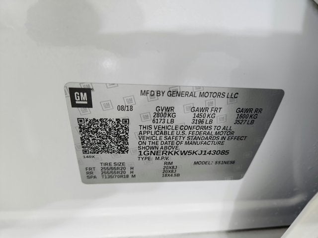 2019 Chevrolet Traverse Premier