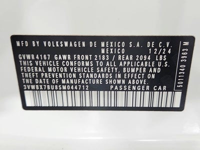 2025 Volkswagen Jetta Sport