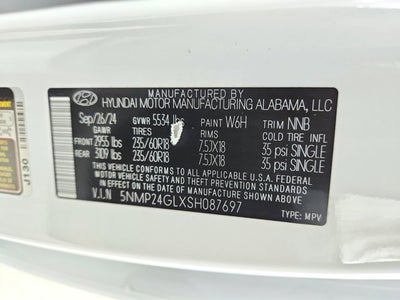 2025 Hyundai Santa Fe SEL