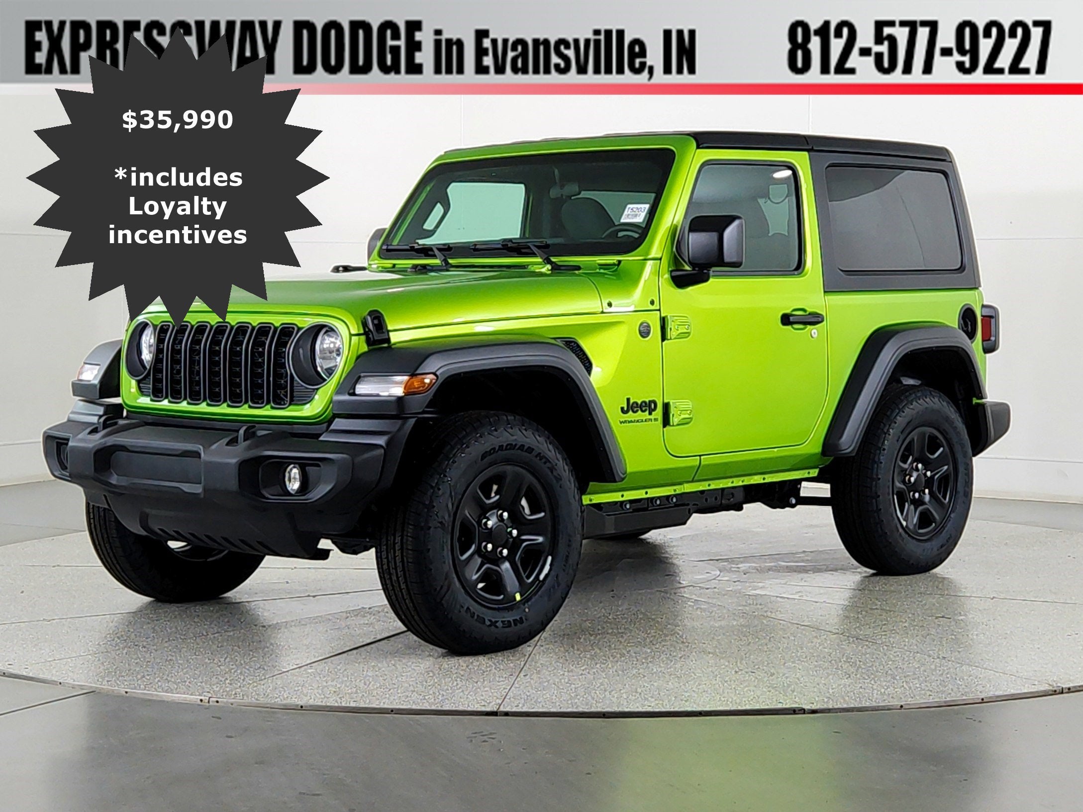 2026 Jeep Wrangler JEEP WRANGLER 2-DOOR SPORT
