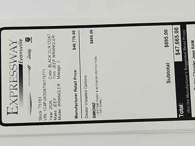 2026 Jeep Wrangler JEEP WRANGLER 4-DOOR SPORT