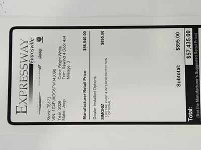 2026 Jeep Wrangler Rewind 4 Door 4x4
