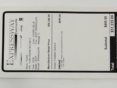 2026 Jeep Wrangler JEEP WRANGLER 4-DOOR SPORT