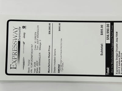 2026 Jeep Wrangler JEEP WRANGLER 4-DOOR SPORT