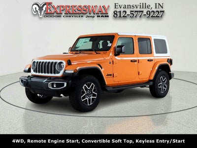 2026 Jeep Wrangler JEEP WRANGLER 4-DOOR SAHARA
